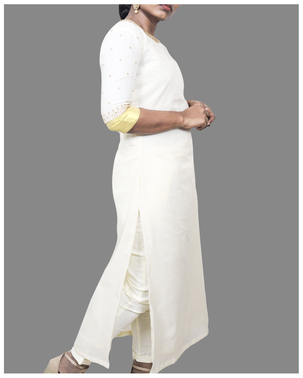 Onam Special Kurti MOK117 | Miracle Boutique