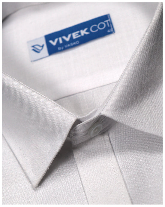 White Color full sleeve shirt for Men