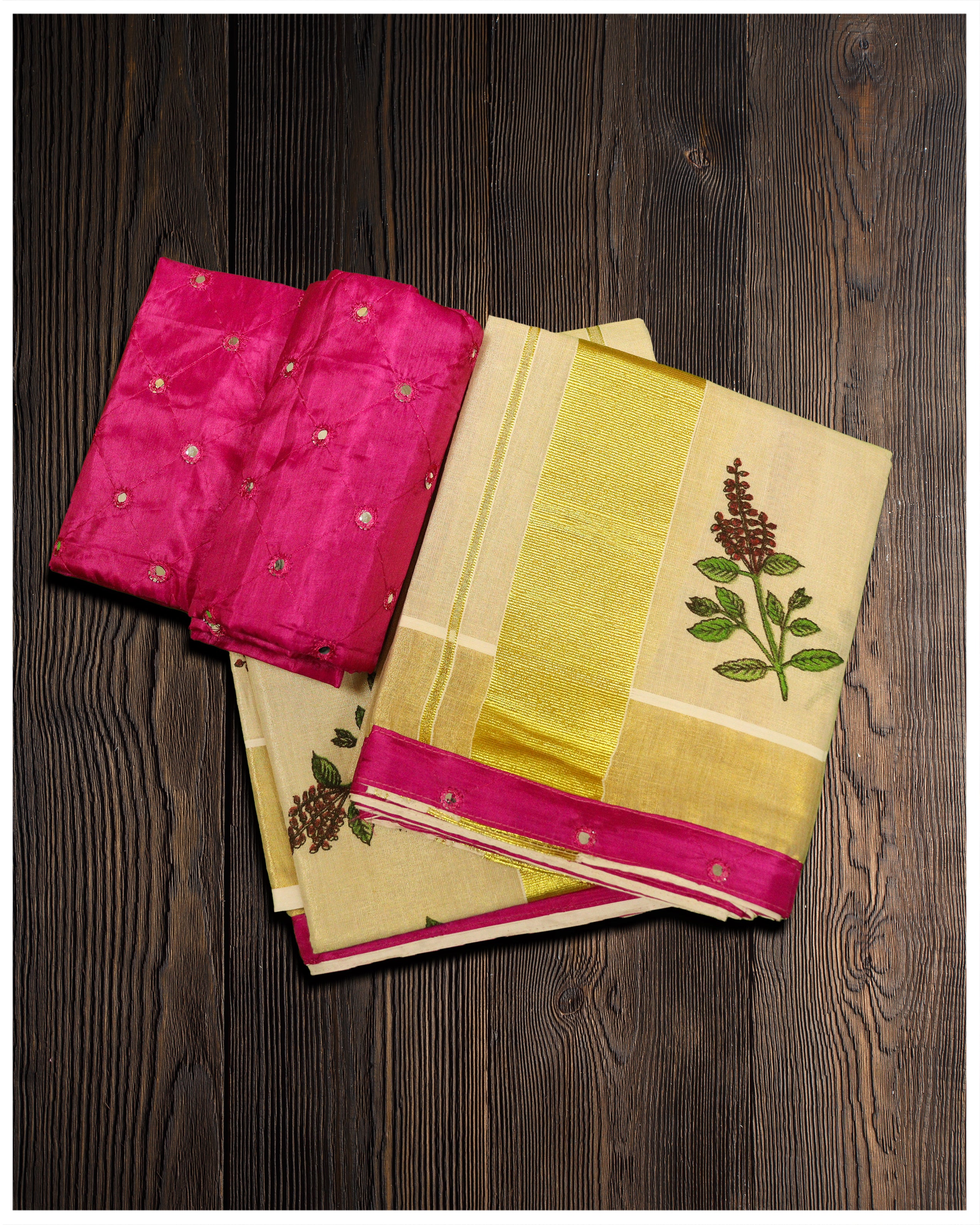 Chanderi Cotton Saree Online Shopping 01 - SareesWala.com